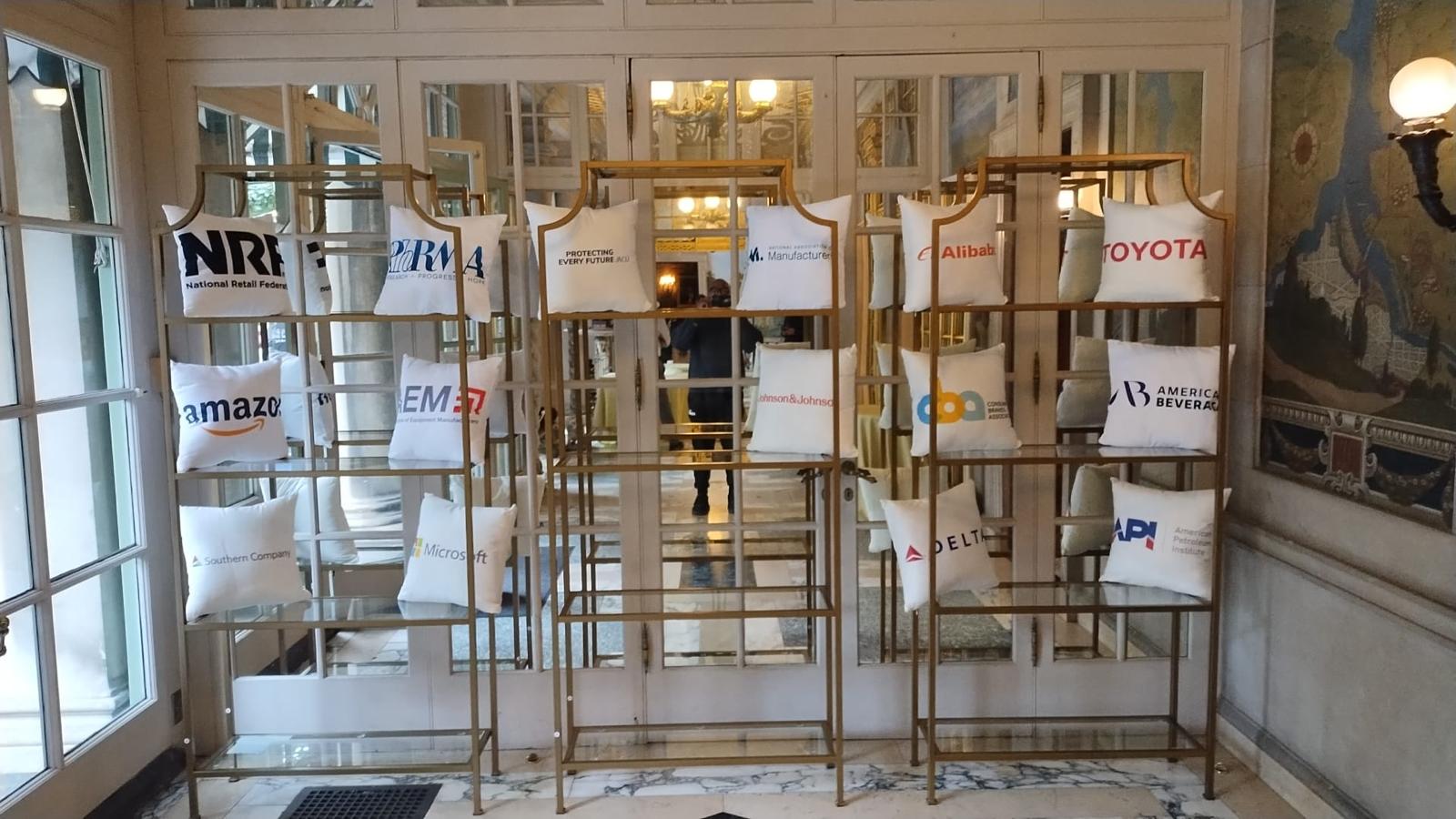 Washingtonian Women in Journalism hospitality environment