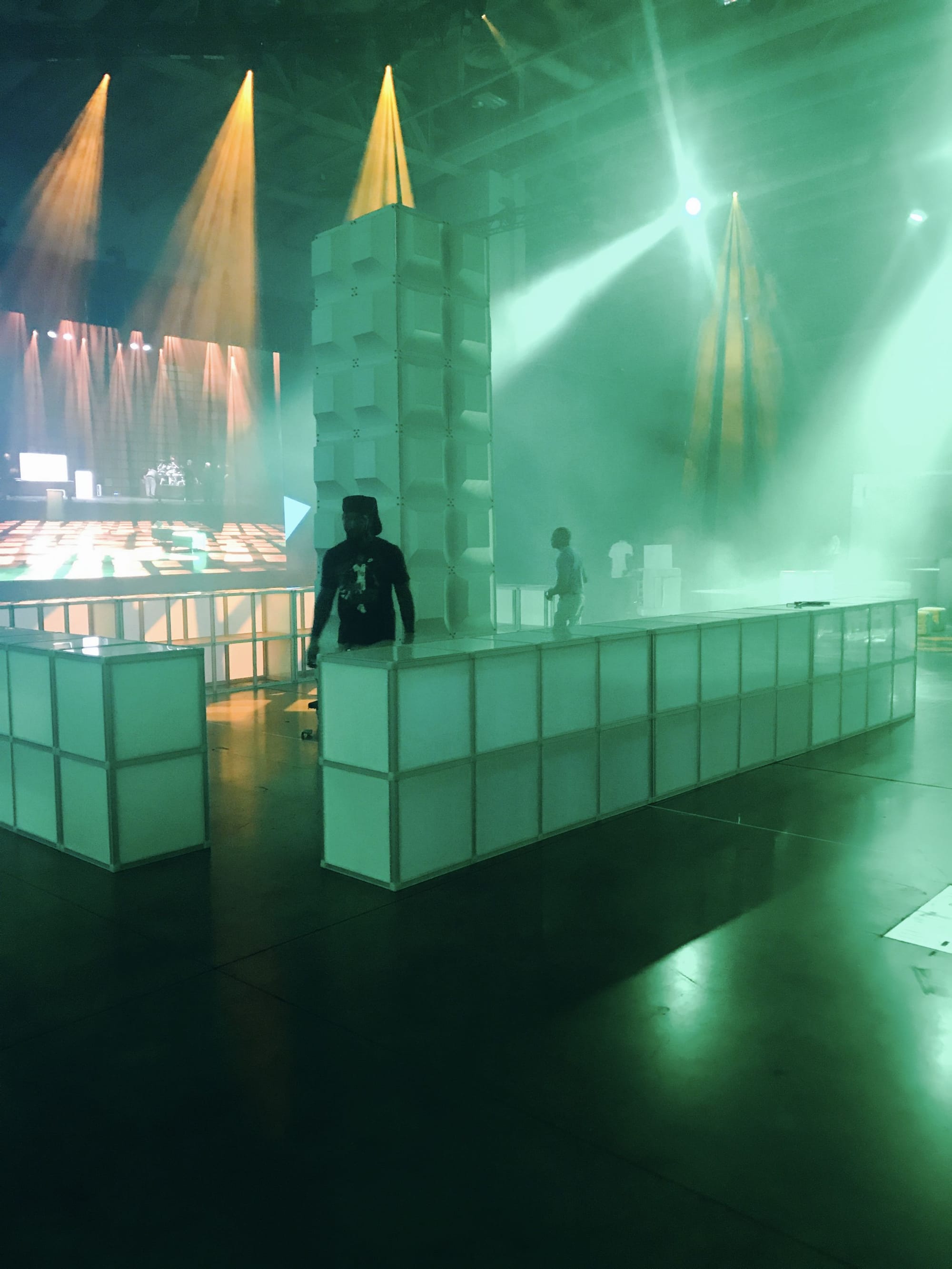 Environmental graphics in the VIP space