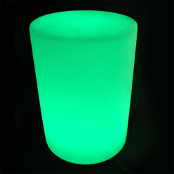 Poly Deco – Lighted Cylinder (24″)