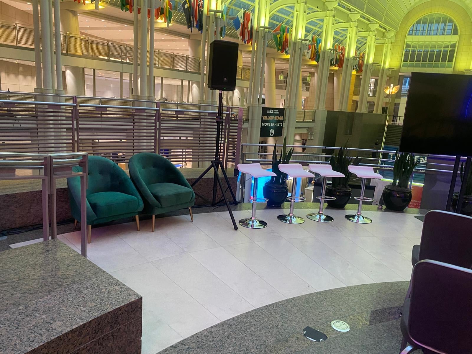 IIEX North America hospitality seating and brand details