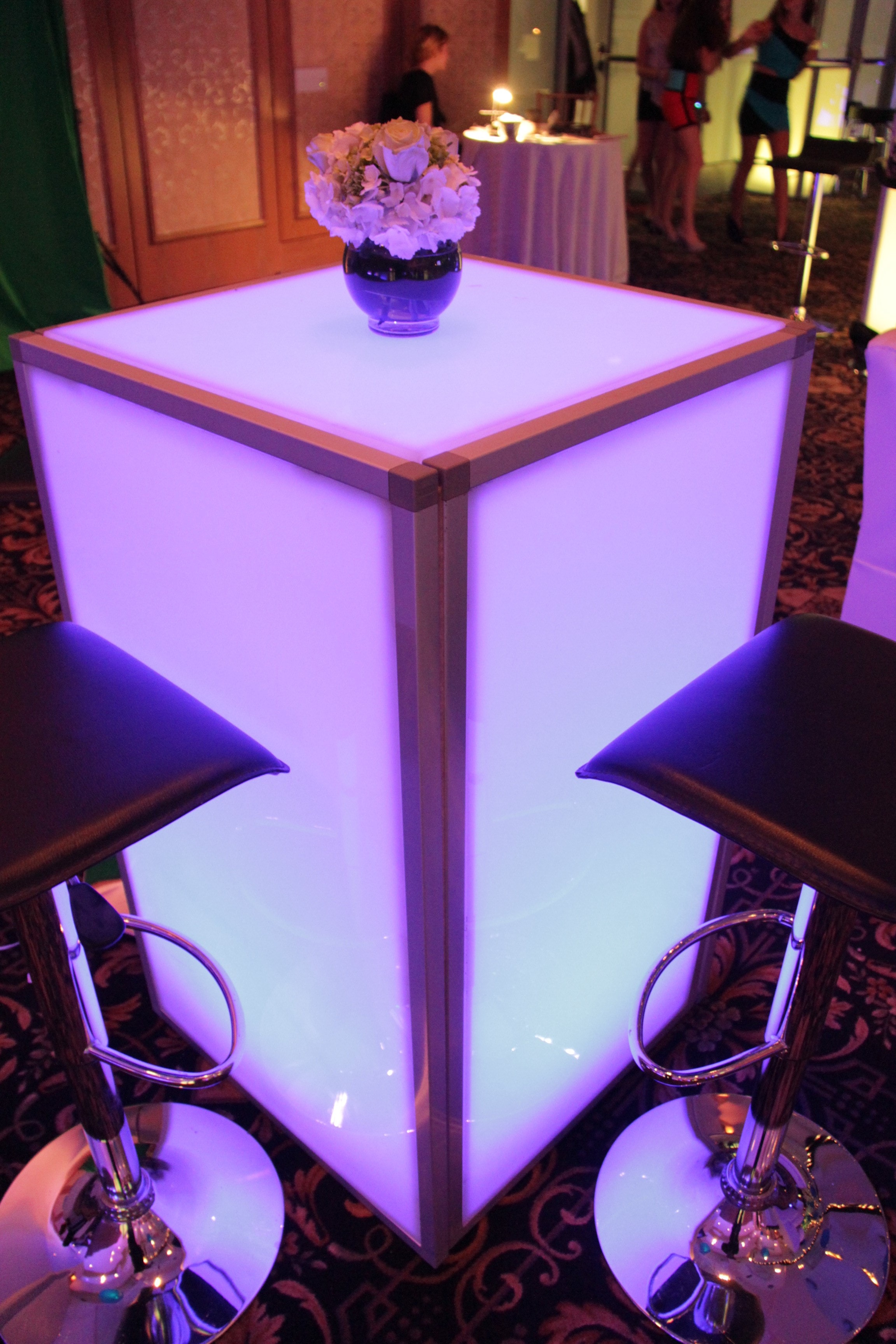 Sky Glow Highboy Table