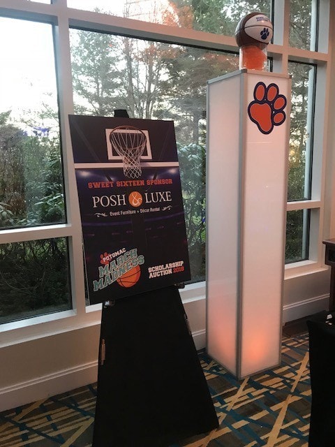 Free-Standing Acrylic Lighted Towers (LED)