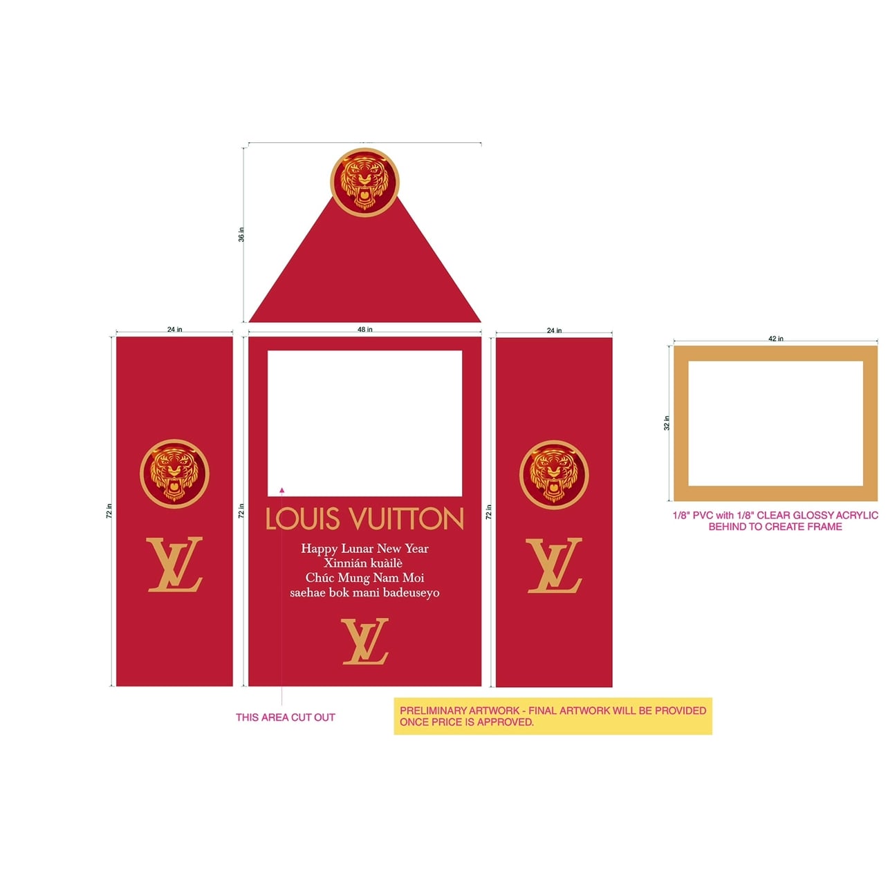 Installed branded retail environment Installed branded retail environment