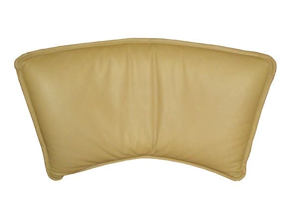 Curved Leather Pillow
